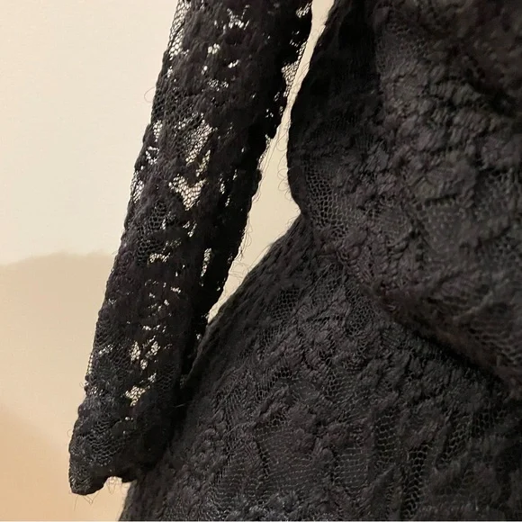 Black Lace Dress - Picture 5 of 6